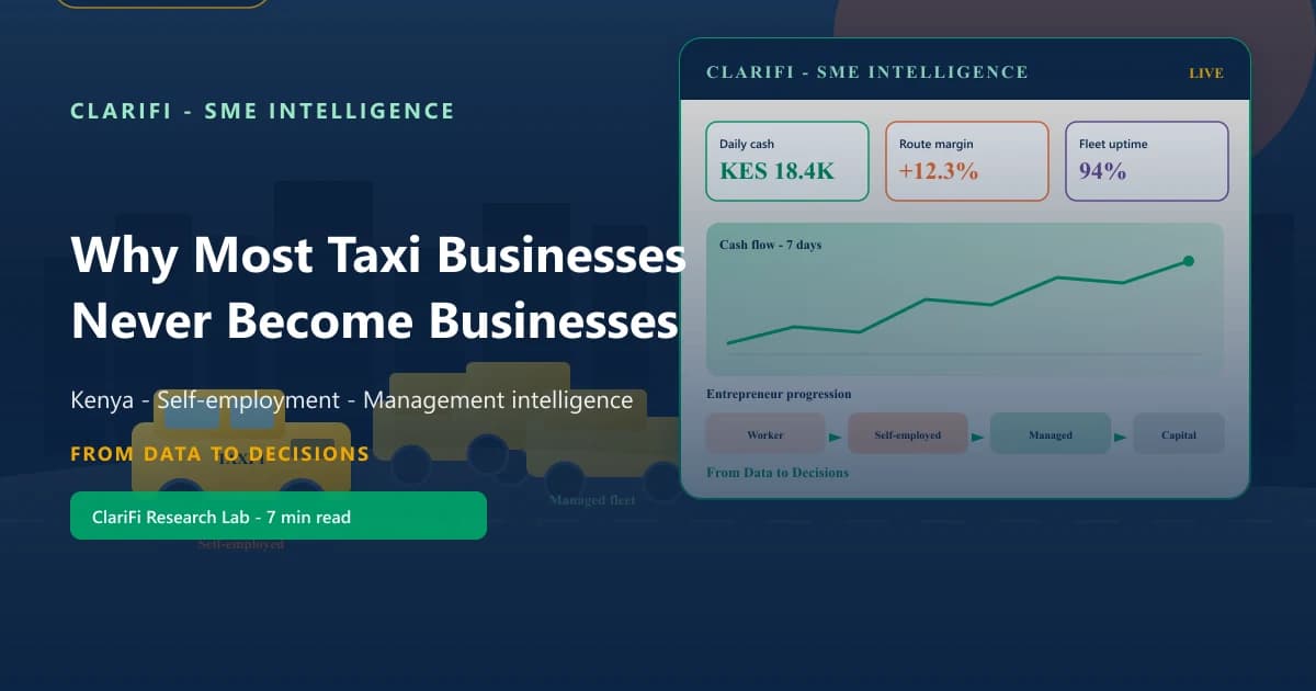 Why Most Taxi Businesses Never Become Businesses cover